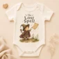 the lost spell baby bodysuit front view