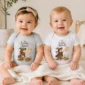 the lost spell baby bodysuit model mockup