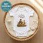 tiny griffin rider baby bodysuit front view