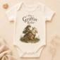 tiny griffin rider baby bodysuit product photo