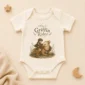 tiny griffin rider baby bodysuit alternate angle