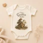 tiny griffin rider baby bodysuit product photo