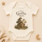 tiny griffin rider baby bodysuit product photo