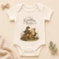 tiny griffin rider baby bodysuit product photo