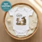 tiny quest keeper baby bodysuit front view