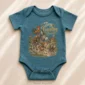 tiny traveling band baby bodysuit front view