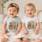 tiny traveling band baby bodysuit model mockup