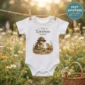 tiny treasure seeker baby bodysuit front view