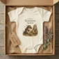 tiny treasure seeker baby bodysuit lifestyle scene