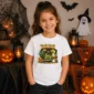 halloween truck baby bodysuit lifestyle scene