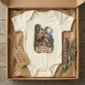 wolf baby bodysuit product photo