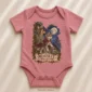 wolf baby bodysuit product photo