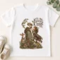 woodland guardian baby bodysuit front view