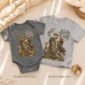 woodland guardian baby bodysuit alternate angle