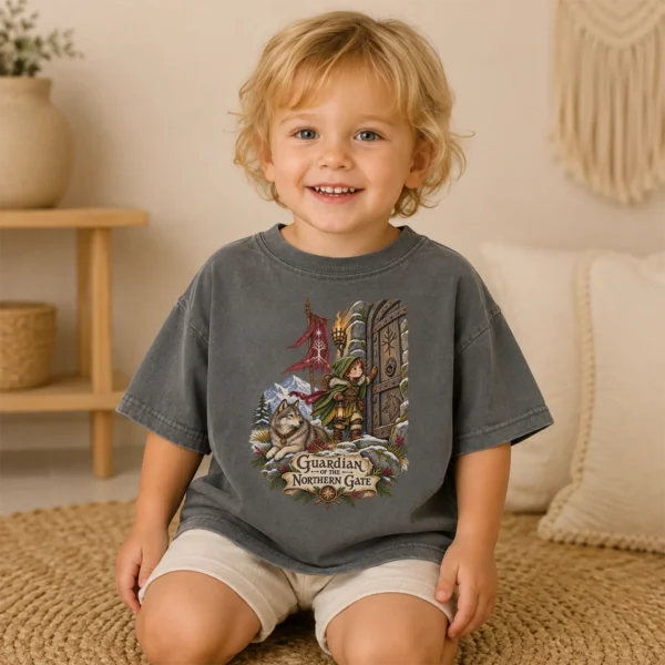 Young Guardian Baby Bodysuit or Toddler Shirt, Northern Gate — toddler shirt mockup young guardian baby bodysuit product photo