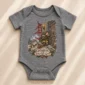young guardian baby bodysuit close-up detail