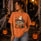 halloween town signpost t-shirt front view