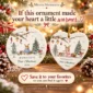 baby first christmas ornament boy girl personalized name & year product image close-up detail
