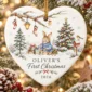 baby first christmas ornament boy girl personalized name & year product image alternate angle