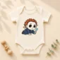 blank mask baby bodysuit product photo