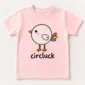 circle chicken baby bodysuit mockup view