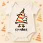 cone bird geometry baby bodysuit