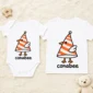 cone bird geometry baby bodysuit product photo