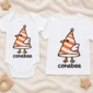 cone bird geometry baby bodysuit product photo