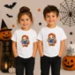 creepy doll baby bodysuit product photo