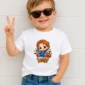 creepy doll baby bodysuit product photo