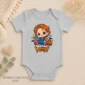 creepy doll baby bodysuit lifestyle scene