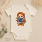 creepy doll baby bodysuit product detail