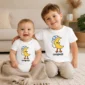 crescent moon bird baby bodysuit product photo