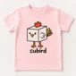 cube bird geometry baby bodysuit mockup view