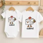 cube bird geometry baby bodysuit product photo