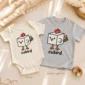 cube bird geometry baby bodysuit natural light photo