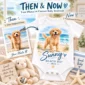 custom pet portrait baby bodysuit & toddler shirt from photo close-up detail