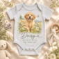 custom pet portrait baby bodysuit & toddler shirt from photo product photo