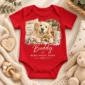 custom pet portrait baby bodysuit & toddler shirt from photo product photo
