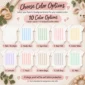 custom watercolor pet portrait baby bodysuit & toddler shirt color options