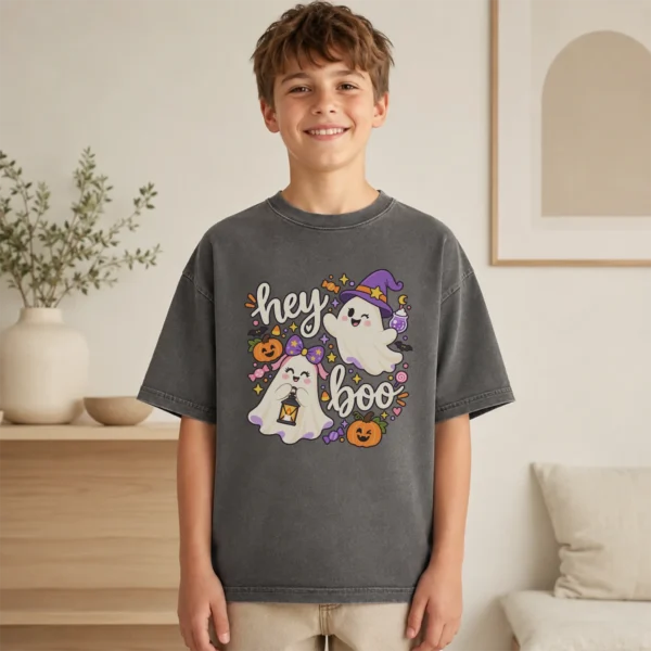 Halloween Cute Ghost Shirt or Bodysuit, Spooky Season — toddler shirt mockup cute ghost shirt baby bodysuit product detail
