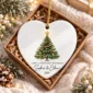 first christmas married ornament product image front view