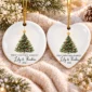 first christmas married ornament product image mockup view