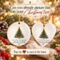 first christmas married ornament product image lifestyle scene