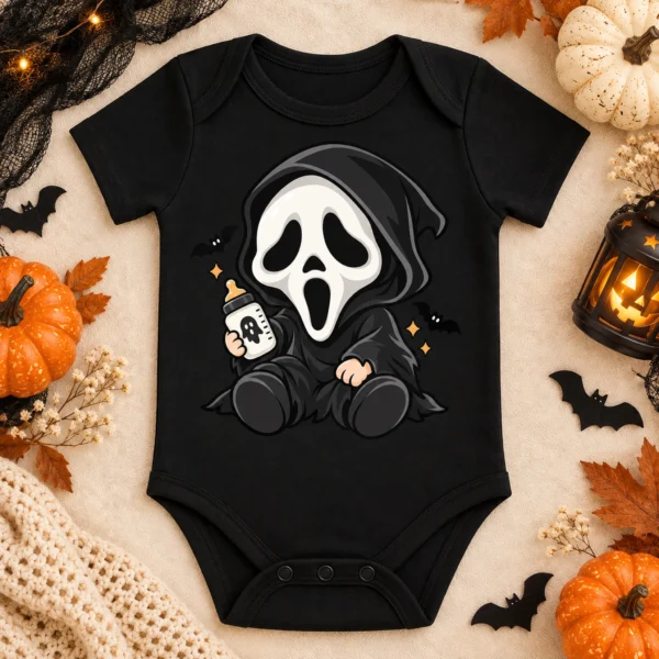 halloween baby bodysuit