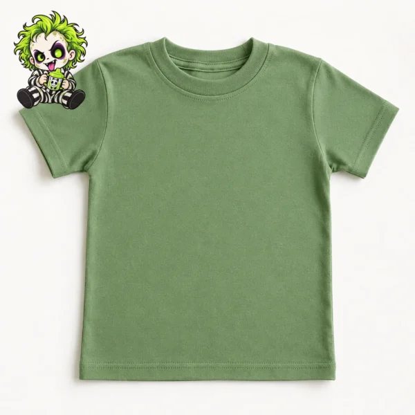 Halloween Striped Ghoul Baby Bodysuit or Toddler Shirt — toddler shirt mockup halloween baby bodysuit product photo