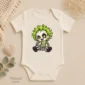 halloween baby bodysuit close-up detail