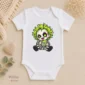 halloween baby bodysuit styled product photo