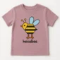 hexagon bee math baby bodysuit product photo