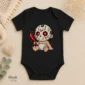 hockey mask baby bodysuit lifestyle scene